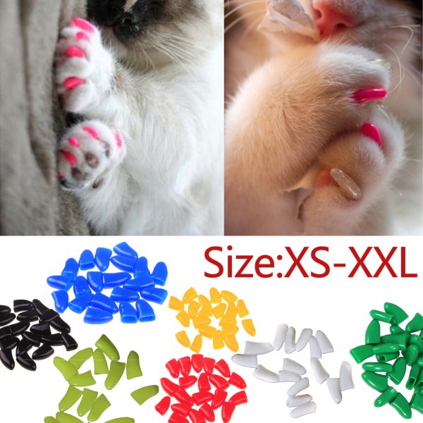 Силиконовые коготки для кошек