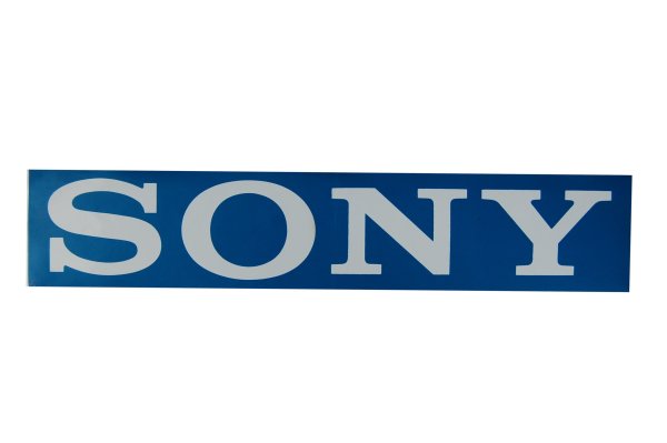 Наклейка Sony на телевизор