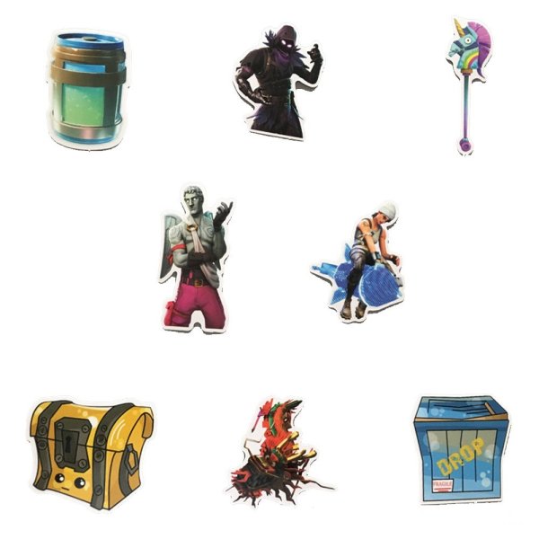 Наклейки из Fortnite