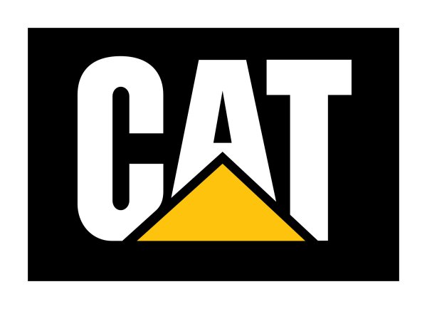 Наклейки логотип Caterpillar d6m LGP