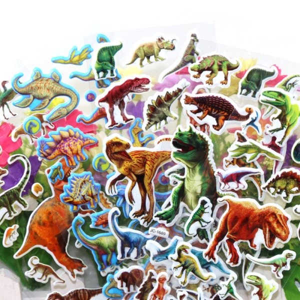 Наклейки с динозавриками