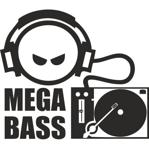 Наклейка Bass