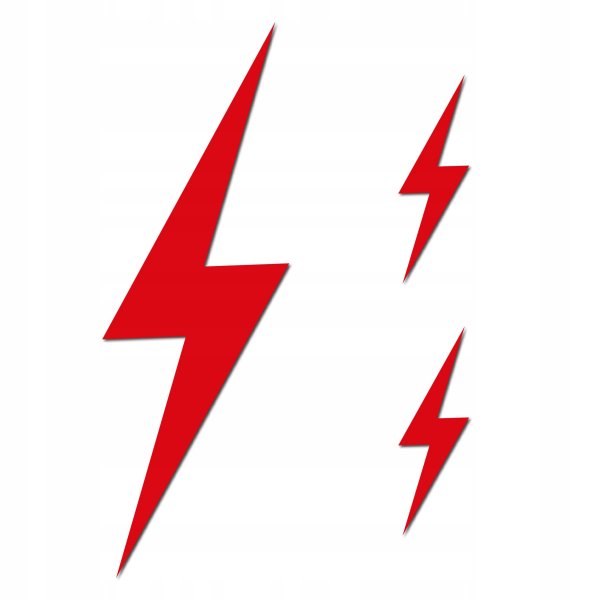 Купить наклейку молния