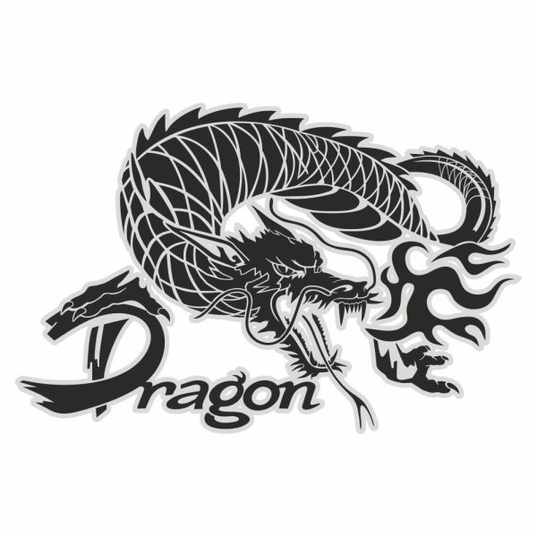 Стикеры дракон