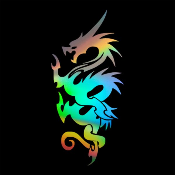 Дракон винил наклейки