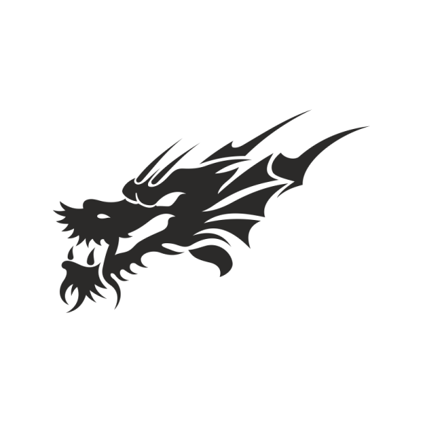 Автонаклейки дракон