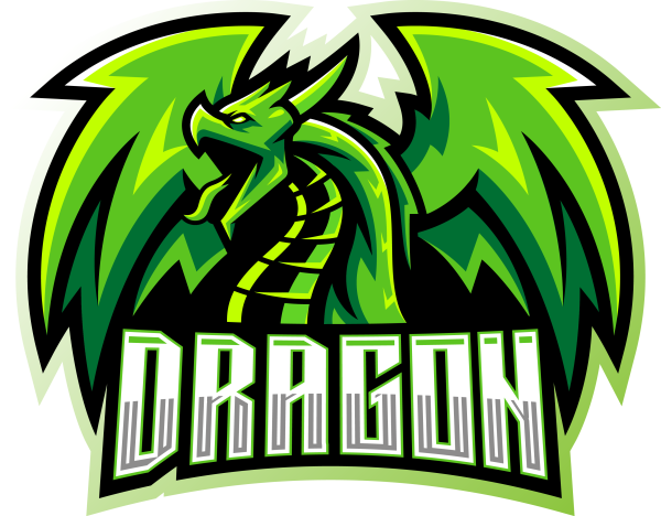 Дизайн лого киберспорт Drakon