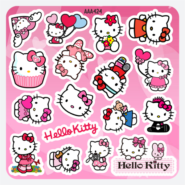 Наклейки Хелло Китти