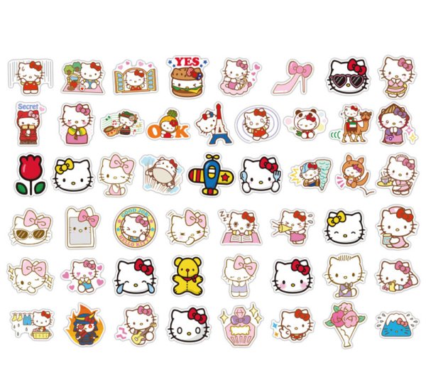 Наклейки Хелло Китти