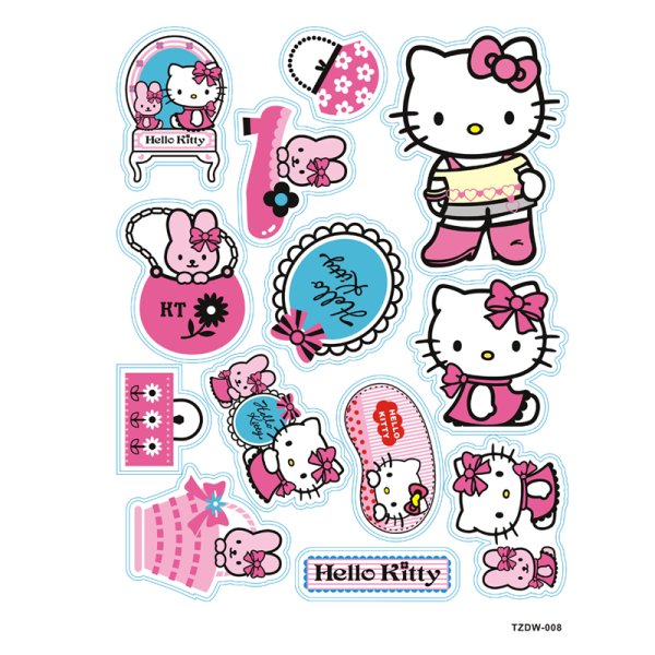Кити Хелло Китти наклейки