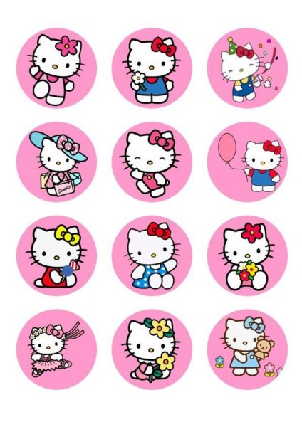 Стикеры Хеллоу Китти