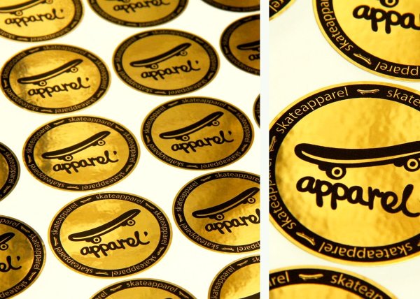 Наклейки этикетки