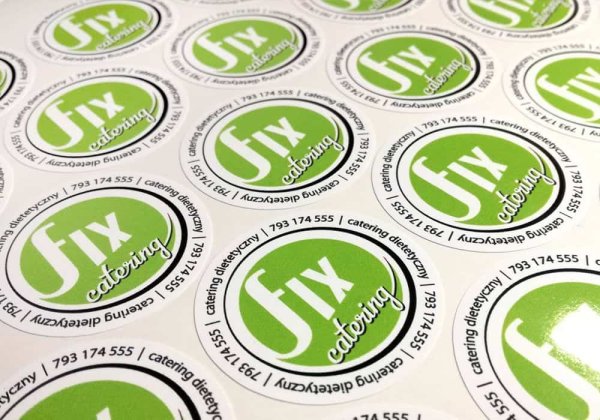 Брендированные наклейки