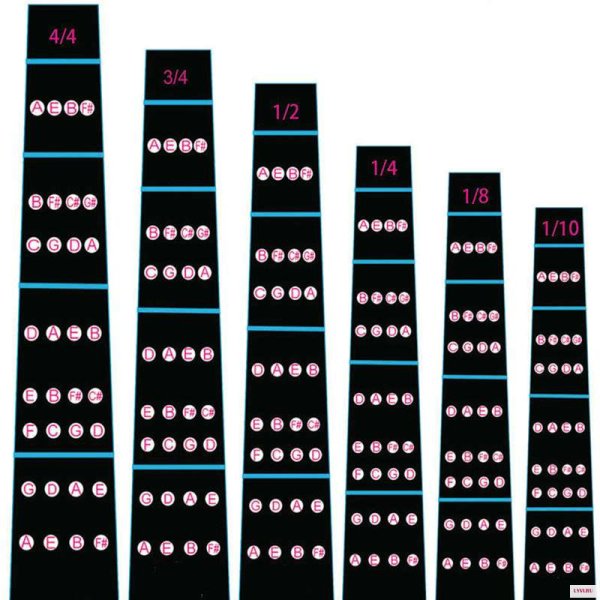 Лады для скрипки 4/4