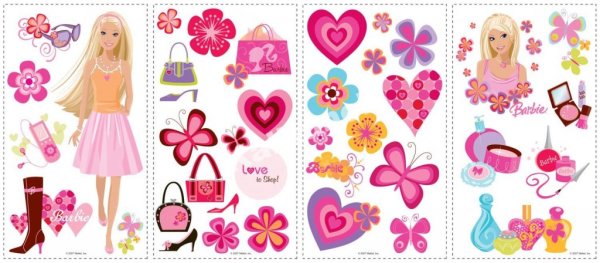 Наклейки "набор для девочки"