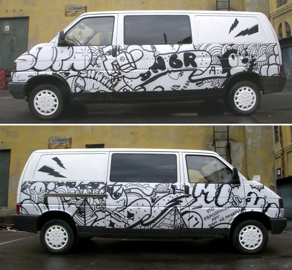 Винил на микроавтобус