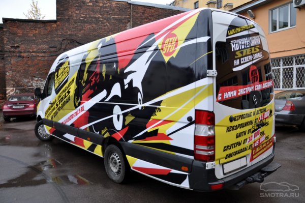 Брендирование Мерседес Спринтер 906