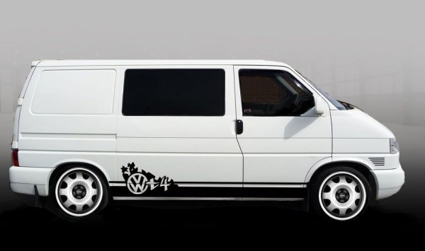 Volkswagen Transporter t4 сбоку
