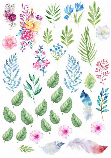 Весенние наклейки