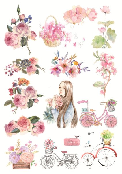 Весенние цветы для вырезания