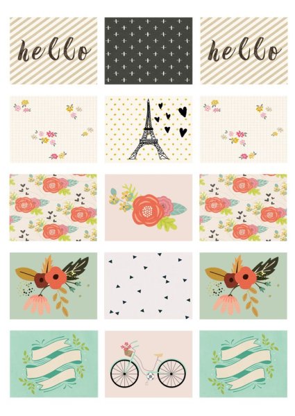 Принты для ежедневника