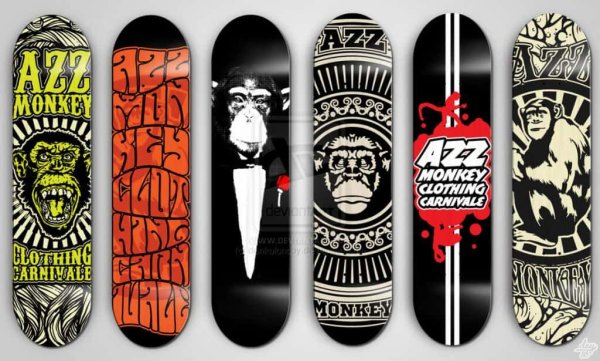 Скейтборд рисунок