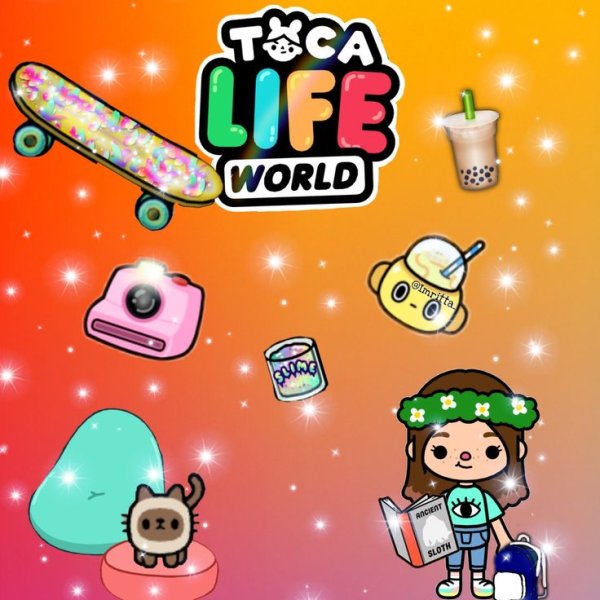 Тетрадь тока бока с наклейками