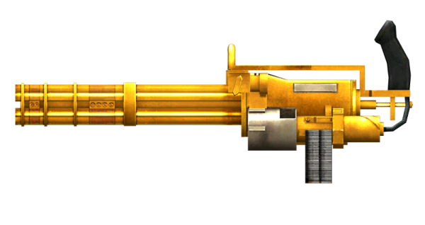 Гатлинг пулемет кроссфаер