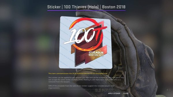 Наклейка Boston 2018