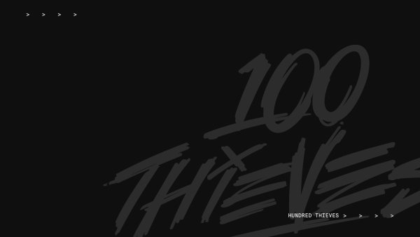 100 Thieves обои