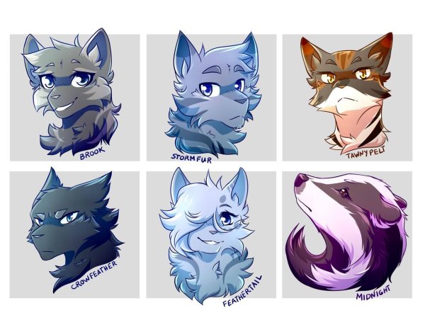 Коты Воители Stickers