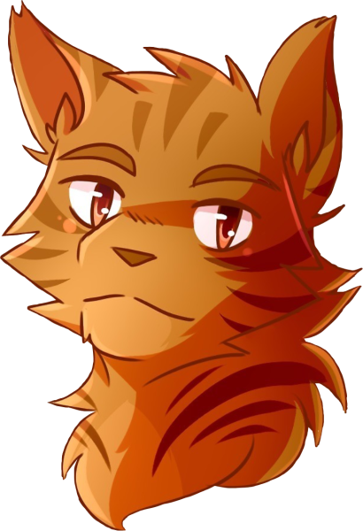 Коты Воители половинка Луны