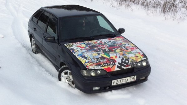 ВАЗ 2114 бомбинг