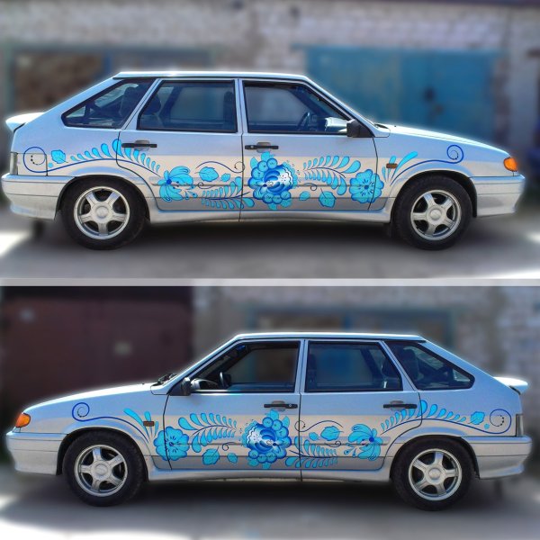 Винил на ВАЗ 2114