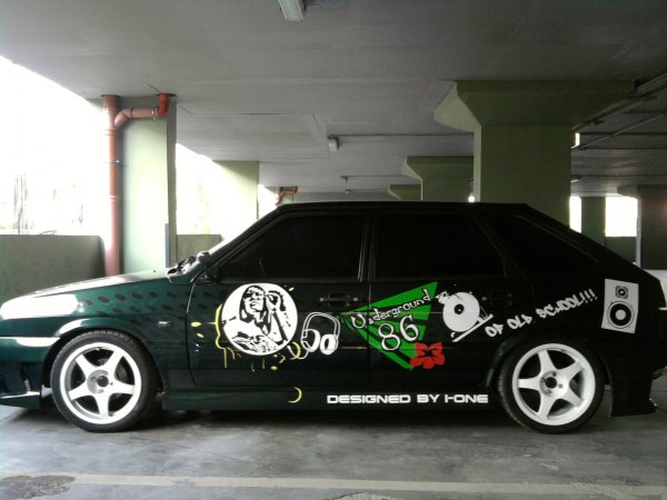 ВАЗ 2109 наклейка 13