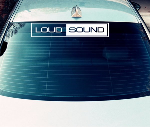 Loud Sound f-13 наклейка