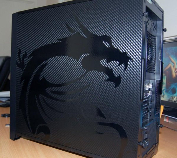 Кастомный корпус ps5 Carbon