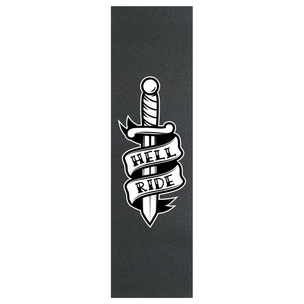 Наклейки на самокат черно белые