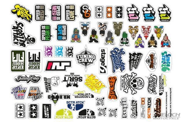 Стикеры на самокат