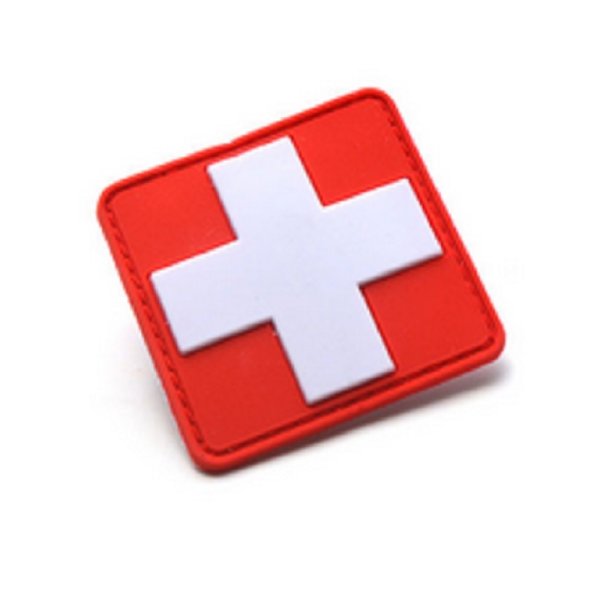 Значок красный крест