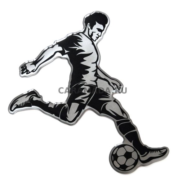 Наклейка футболист