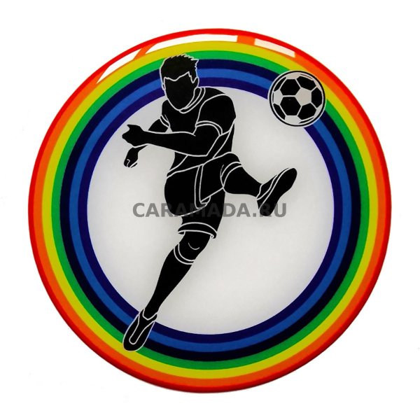 Наклейка на стену футболист