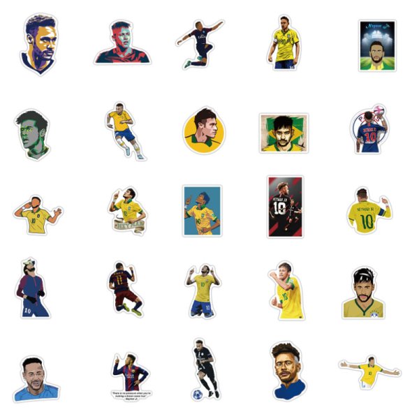 Наклейка на авто "футболист"