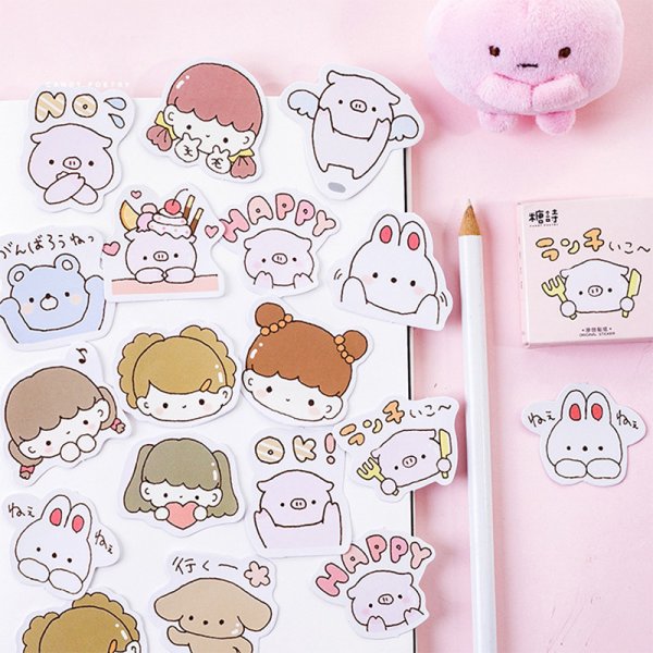 Милые кавайные наклейки