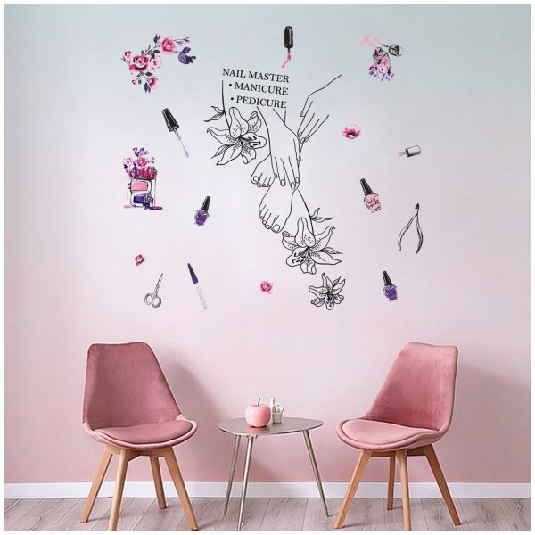 Интерьерная наклейка на стену