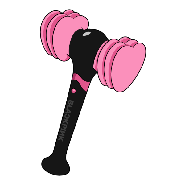 Лайтстик Блэк Пинк рисунок