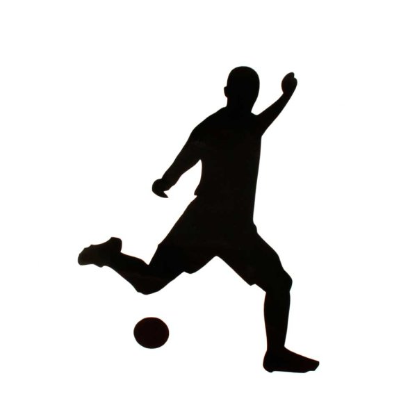 Футбол с наклейками.