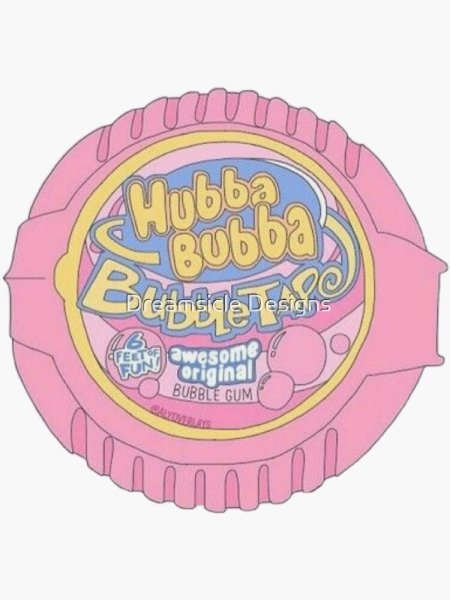 Hubba Bubba наклейки