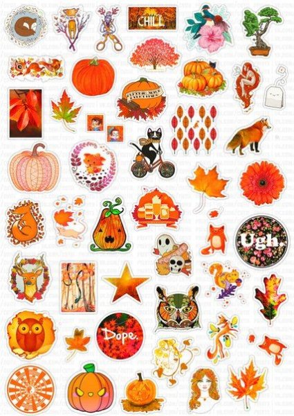 Желтые наклейки