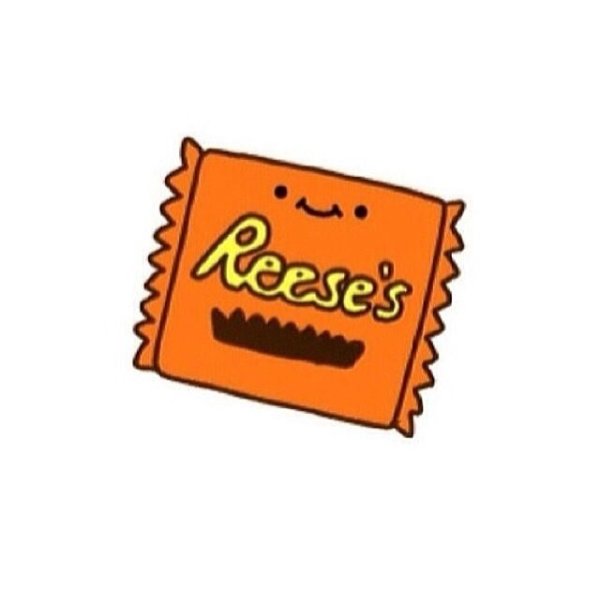 Наклейка оранжевая